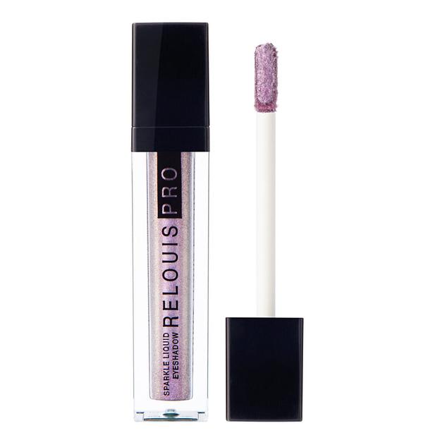 Relouis тени для век жидкие сияющие sparkle liquid eyeshadow 34 misty lavender фото 1