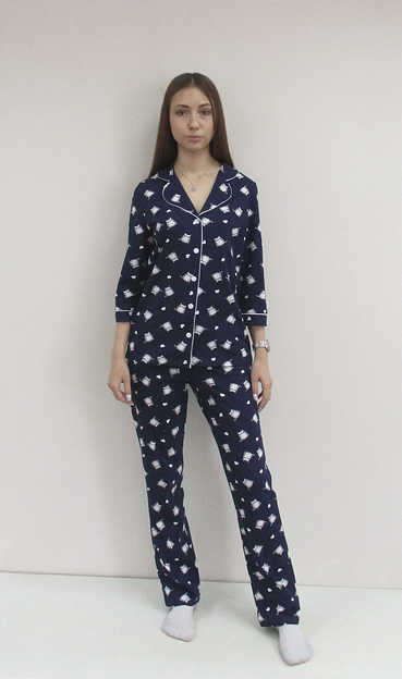 Пижама женская 404/001н ОПТ фото 2