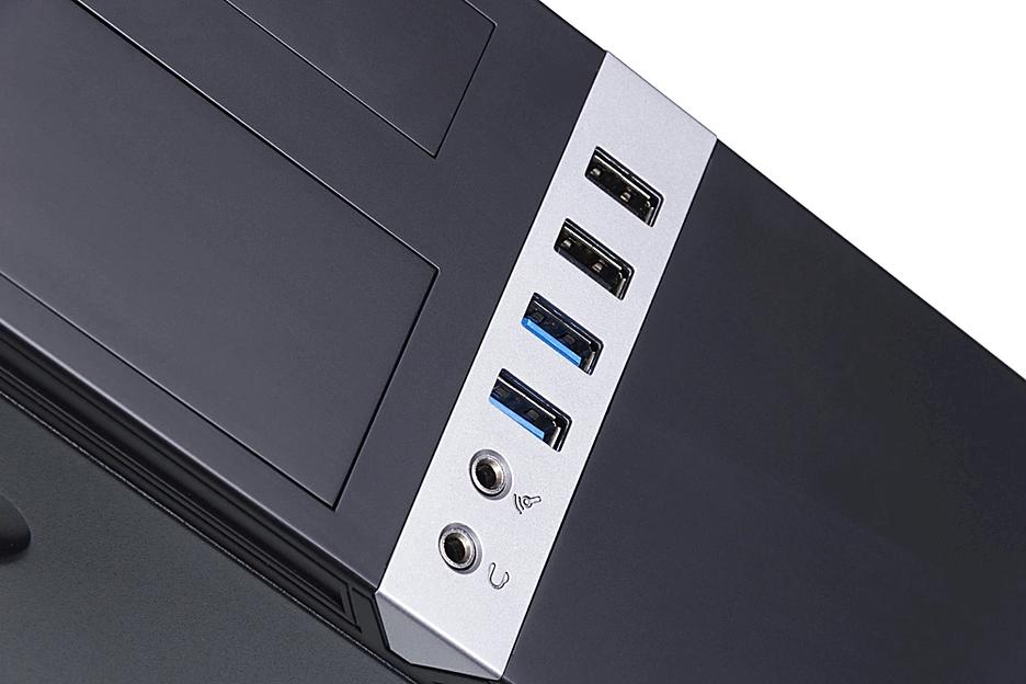 ПК IRU Office 310H6S SFF i3 12100 (3.3) 16Gb SSD256Gb UHDG 730 Free DOS GbitEth 300W черный (2061135) фото 6