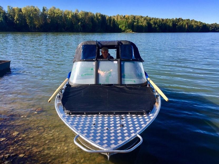 Алюминиевый катер Тактика 430 DC Lite, 458*165*81 см фото 6