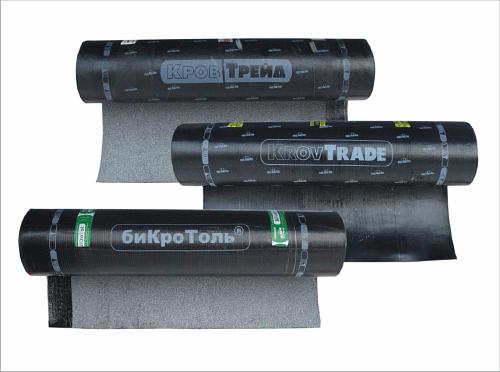 Кровельный материал БиКроТоль «Лето» ХКП-4,0 (гранул сер.) (Бикрост ХКП гр.сер.) фото 1