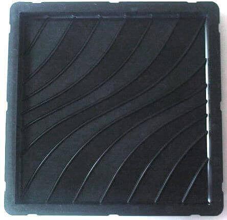 Формы тротуарной плитки размер волна 30×30×3 см опт фото 2