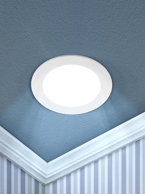 Светильник встраиваемый LED 1-18-6K/1 светодиодный круглый LED 18W 220V 6500K (20/360) ЭРА Б0049553 фото 2