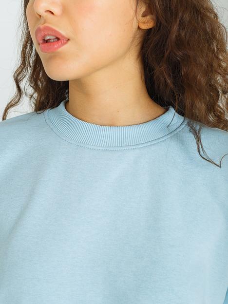 Свитшот женский oversize, Mirom, небесный, опт фото 3