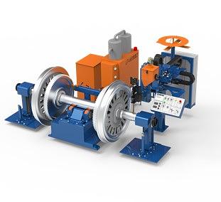 Установка для наплавки центра колесного по ободу фото 1