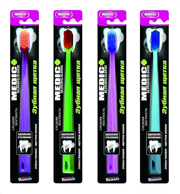 Зубная щетка «МЕДИК» + «КЛАССИК» фото 1
