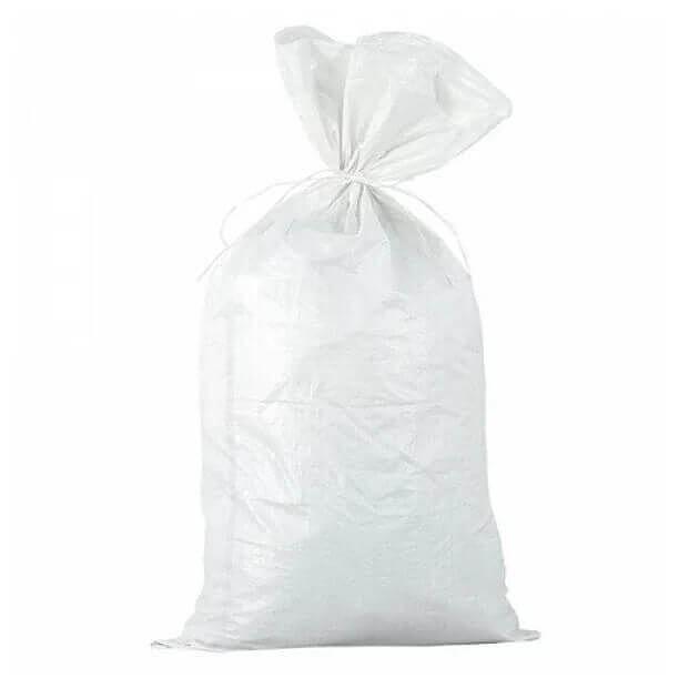 Мешок белый 45х75 см с п/э вкладышем фото 1