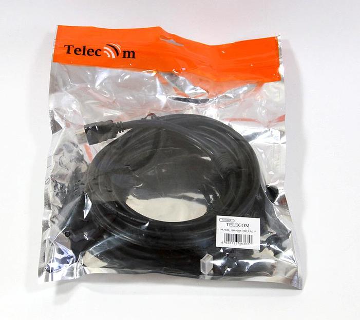 Кабель а/в TELECOM 5m м HDMI-19M-HDMI-19M 2.0 TCG200F-5M фото 2