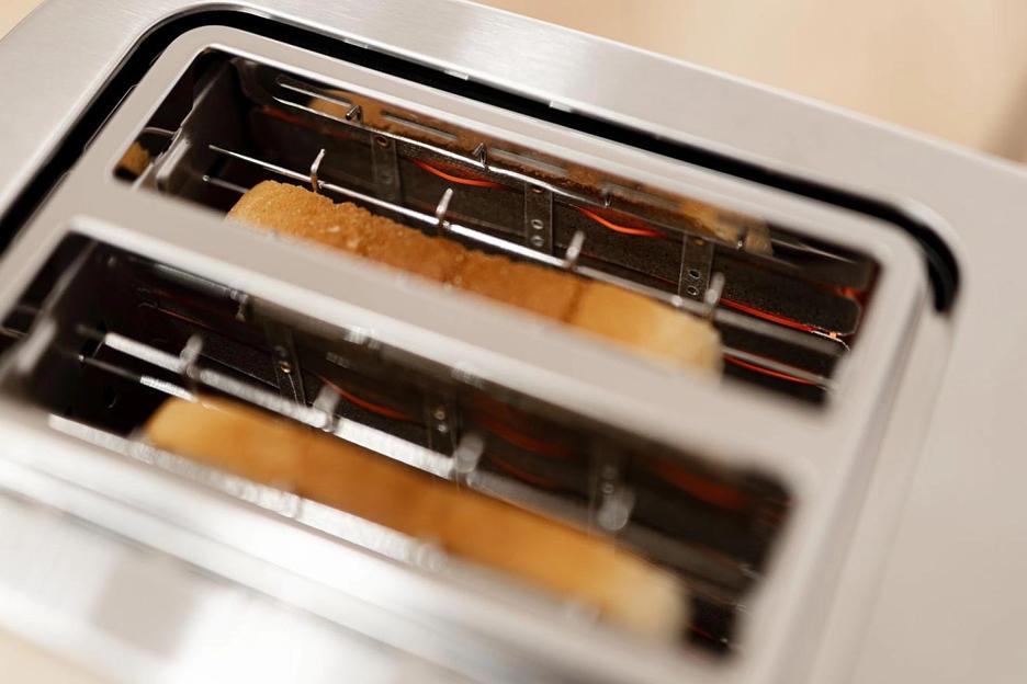 Тостер Gorenje T800DS 850Вт нержавеющая сталь фото 9