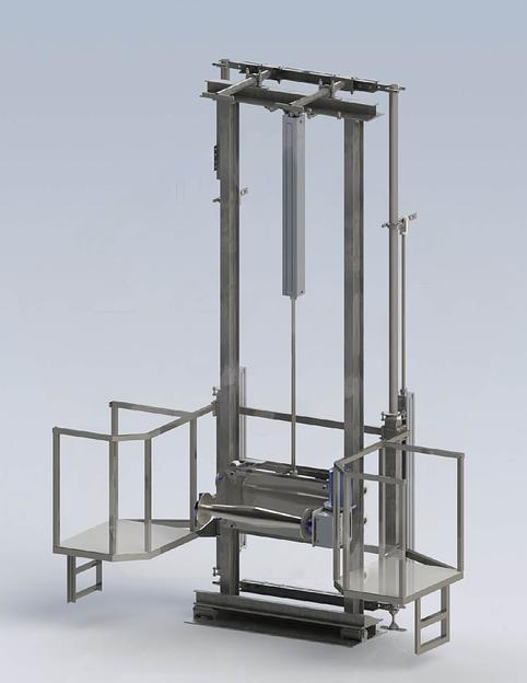 Площадка пневматическая с шкуросъёмным агрегатом фото 1