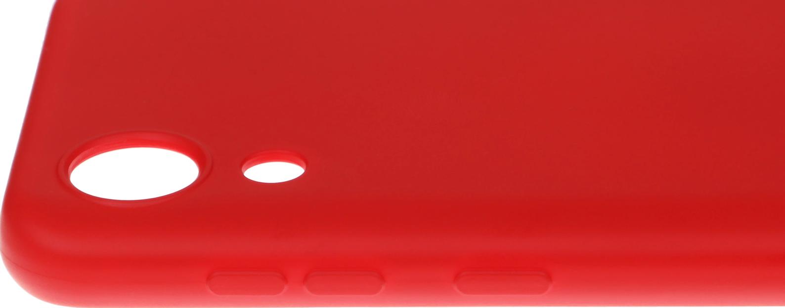 Чехол (клип-кейс) BoraSCO для Samsung Galaxy A03 Core красный (40945) фото 5