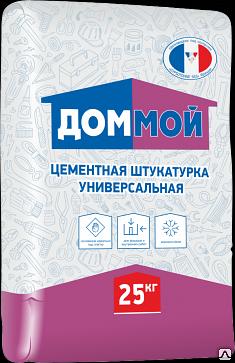 Штукатурка цементная Универсальная (ГОСТ 31357-2007) "Дом Мой" фото 1
