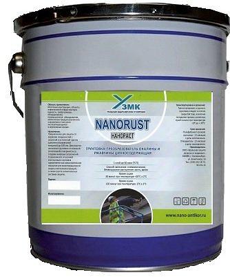 Грунтовка-преобразователь окалины и ржавчины цинксодержащая NanoRust (Нанораст) фото 1