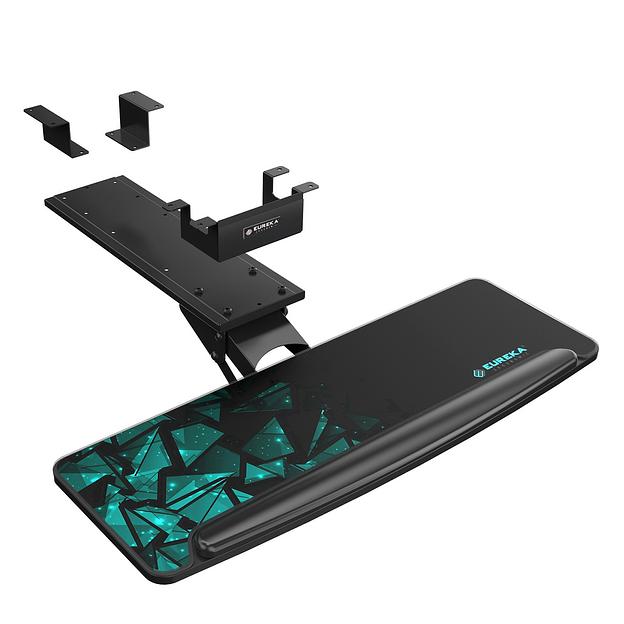 Крепление для клавиатуры EUREKA ERK-AKB-02 с регулировкой, черный фото 1