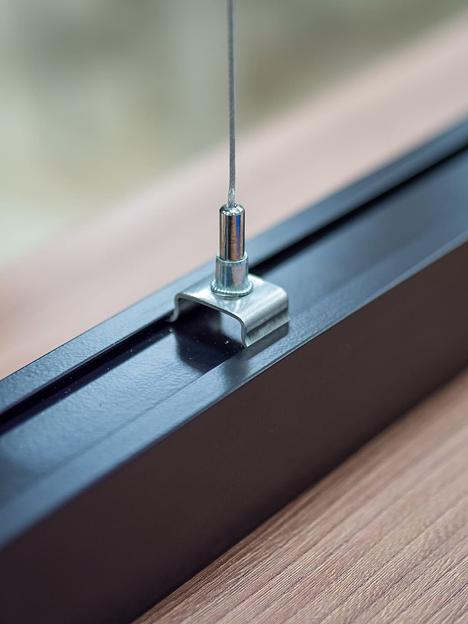 Светильник линейный подвесной 1200х50х50 3000К 4000К 5000K 36W Черный, Белый фото 8