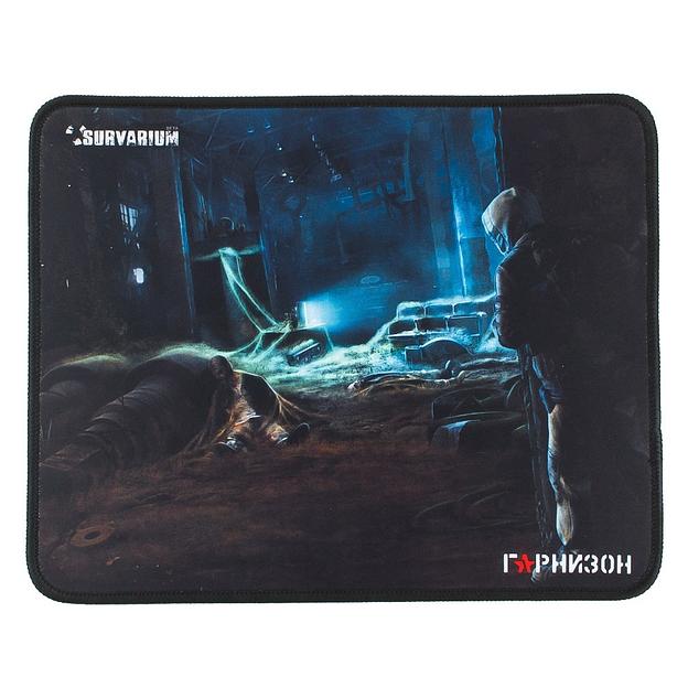 Коврик для мыши Гарнизон GMP-115, игровой, дизайн - игра Survarium, ткань/резина, размеры 200 x 250 фото 1