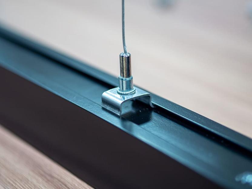 Светильник линейный подвесной 600х50х50 3000K,4000К,5000К 18W Черный, Белый фото 2