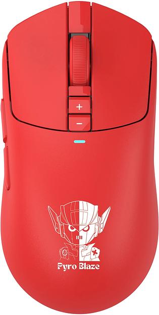 Мышь A4Tech Bloody R72 Pro красный/белый/рисунок оптическая 26000dpi беспров. USB-C 7but (R72 PRO PYRO BLAZE) фото 1