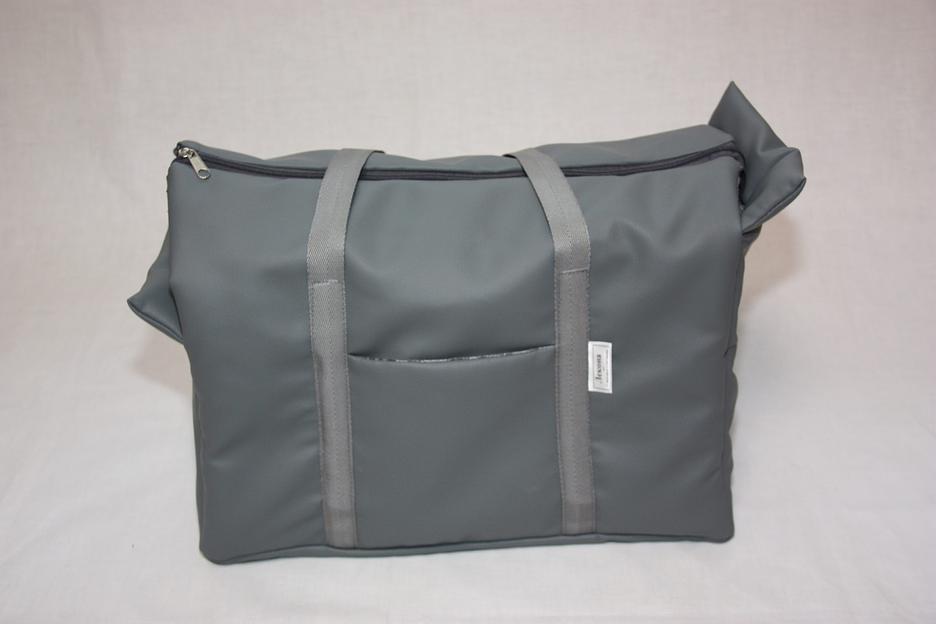 Сумка-переноска Кери (эко-кожа) серый Барс для домашнего питомца ОПТ фото 1