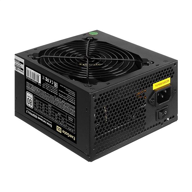 Exegate EX292152RUS-OEM-S Блок питания 800W ExeGate 80 PLUS® 800PPH-LT-OEM (ATX, APFC, SC, КПД 82% (80 PLUS), 12cm fan, 24pin, (4+4)pin, PCIe, 5xSATA, 3xIDE, кабель 220V с защитой от выдергивания, bla фото 2