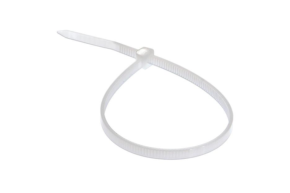 Кабельный хомут из полиамида 4х370, белый ОПТ фото 1