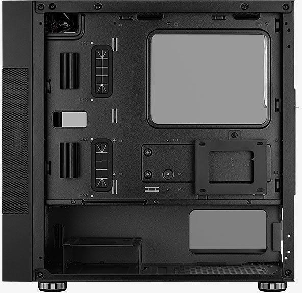 Корпус Aerocool Atomic-G-BK-v1 черный без БП ATX 1x120mm 2xUSB2.0 1xUSB3.0 audio фото 8