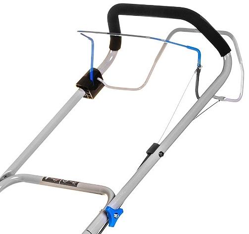 HYUNDAI [L 4620S] Бензиновая газонокосилка {Самоходная, двигатель Hyundai ICV145,4-х такт, 3.8 л.с./145 см3, Ширина среза 45,7 см, Высота среза 25-75 мм, 25,2 кг } фото 5