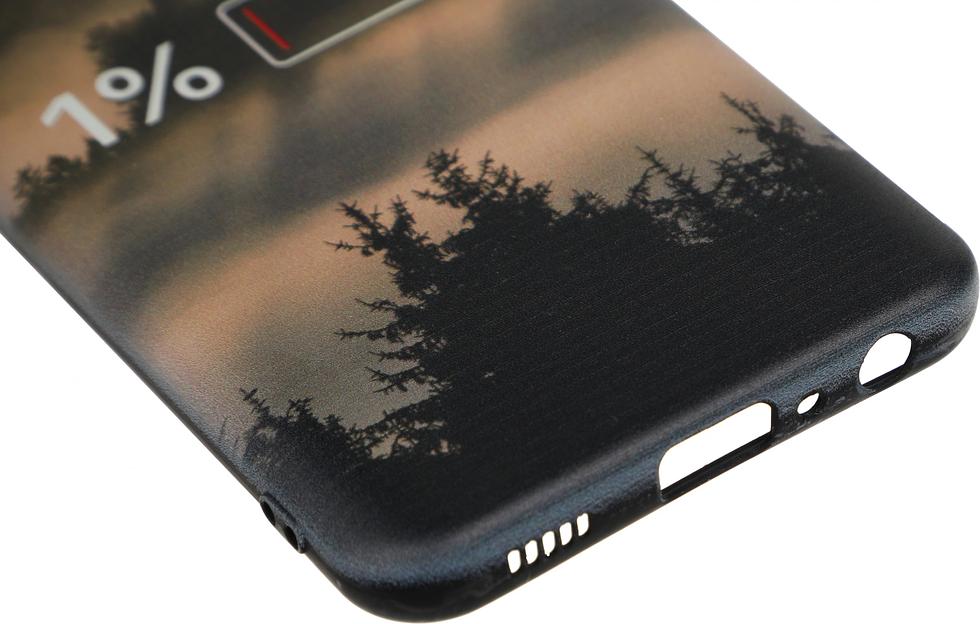 Чехол (клип-кейс) Gresso для Samsung Galaxy A03 Core Meridian черный/бежевый (GR17AAAE8936) фото 3