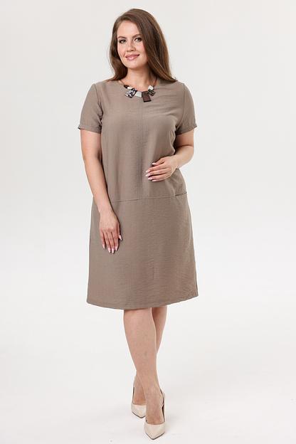 Платье женское 6070/04/Бежевый фото 1