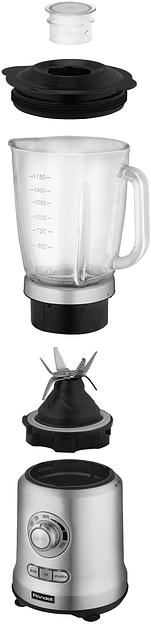 Блендер стационарный Rondell RDE-1253 1200Вт стальной фото 3