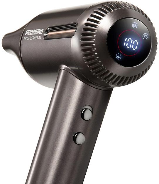 Фен Редмонд HD1700 1500Вт серый/коричневый фото 2