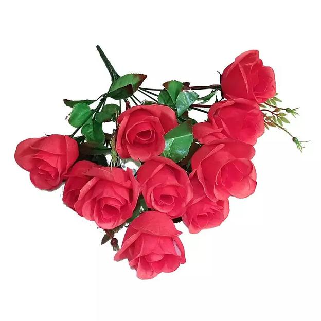 Букет розы на 11 голов 55см 202-733 фото 4