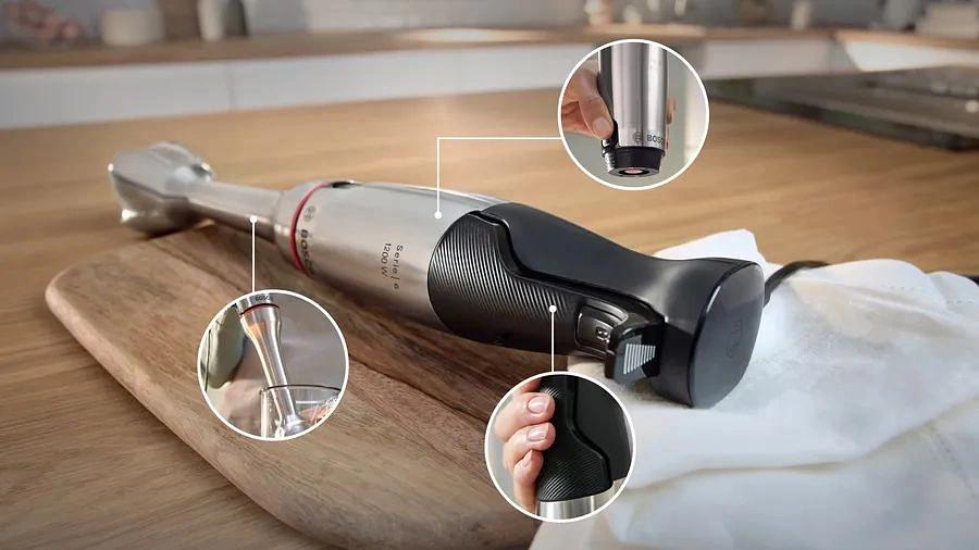 Блендер погружной Bosch MSM6M871 1200Вт черный фото 8