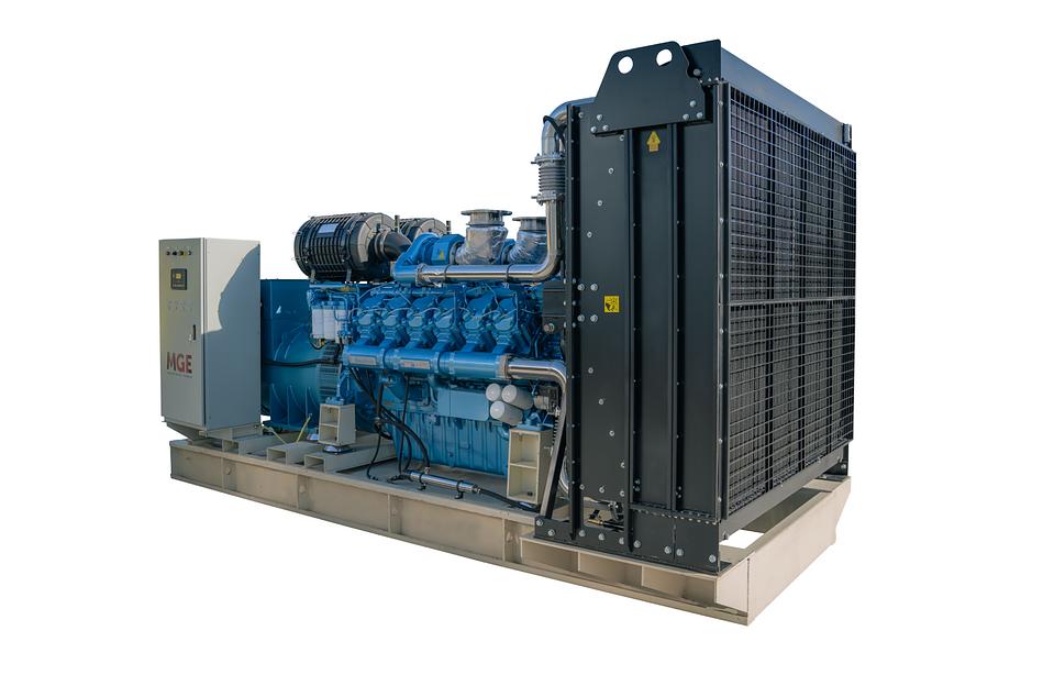 Дизельный генератор MGE MGEP800BN открытого типа ОПТ фото 5
