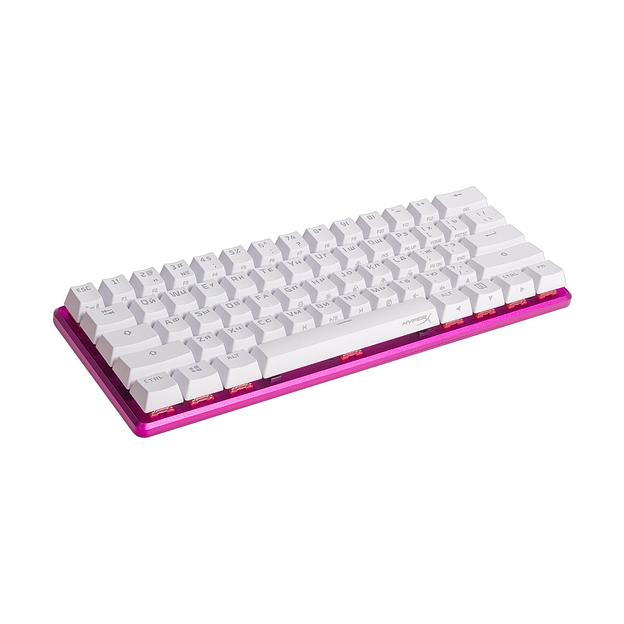 Клавиатура HyperX 572Y6AA#ACB Alloy Origins 60 Pink Белый-Розовый фото 2
