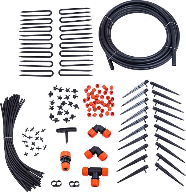 Набор для полива микродождевой полив кустарников и деревьев «Жук», 40 растений фото 1