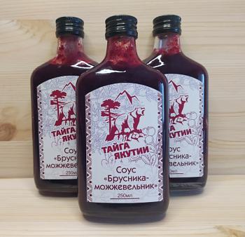 Соус «Брусника — можжевельник» 250 мл опт фото 1