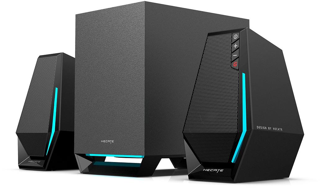 Колонки Edifier G1500 MAX 2.1 черный 30Вт BT фото 7