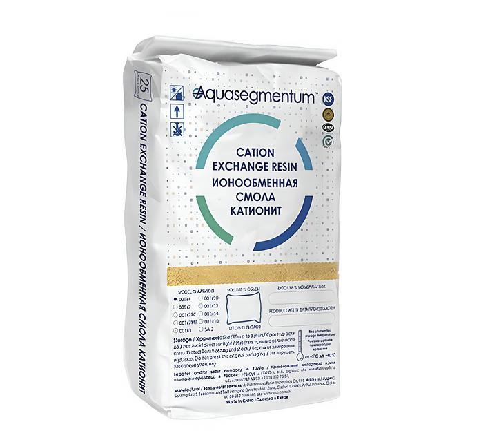 Ионообменная смола катионит Aquasegmentum 001x4, опт фото 1