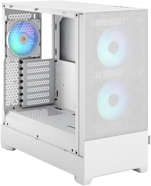 Корпус Fractal Design PoP Air RGB White TG белый без БП ATX 3x120mm 2xUSB3.0 audio bott PSU фото 7