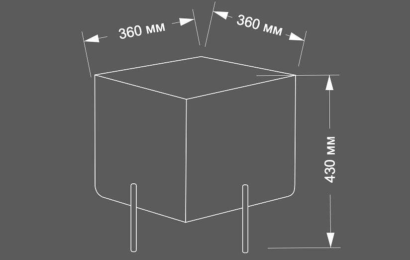 Пуф « Busco» 430 ОПТ фото 2