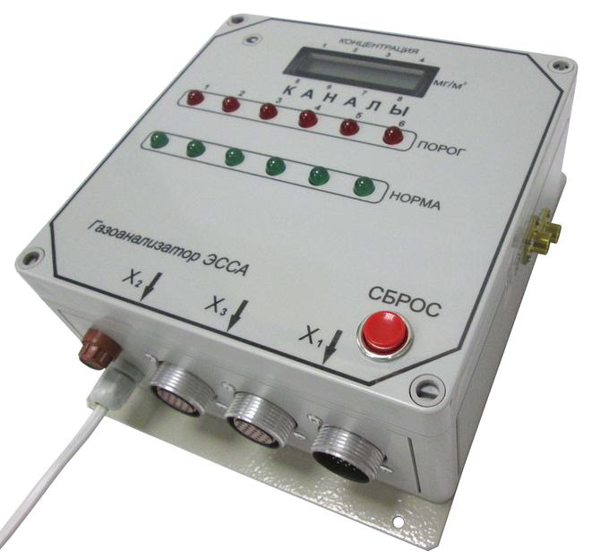 ЭССА-СО/8, исп. БС газоанализатор оксида углерода стационарный 8-ми канальный фото 5