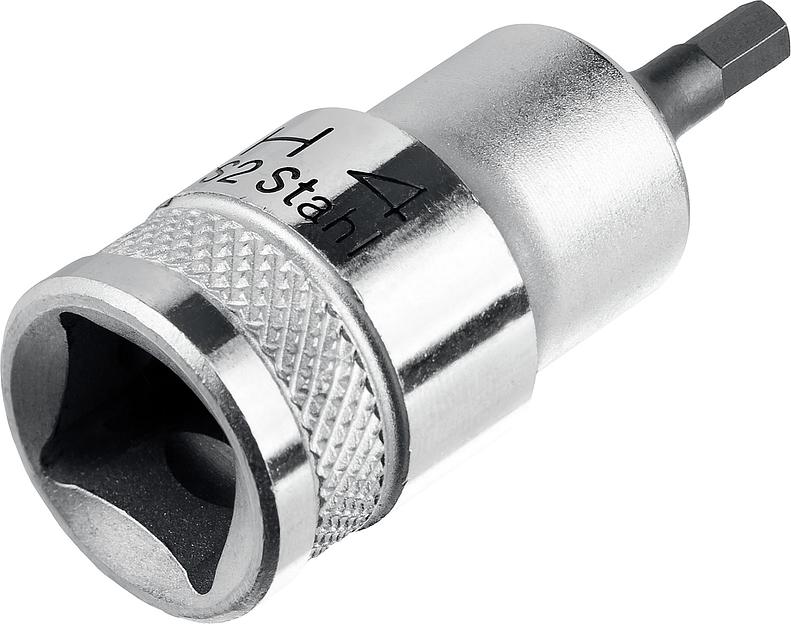 KRAFTOOL HEX, 1/2″, Н4, торцовая бита-головка (27908-04) фото 3