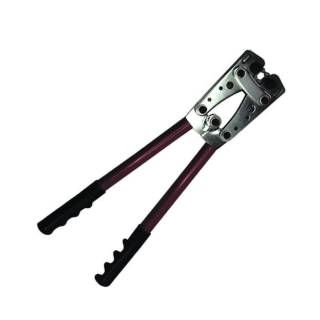 Кримпер для обжима силовых наконечников и гильз 6, 10, 16, 25, 35, 50 мм2 (ht-2515) фото 1