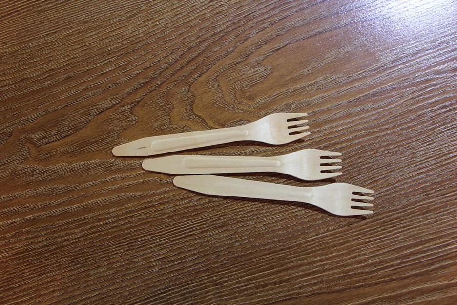 Вилка одноразовая 165 мм ОПТ фото 4