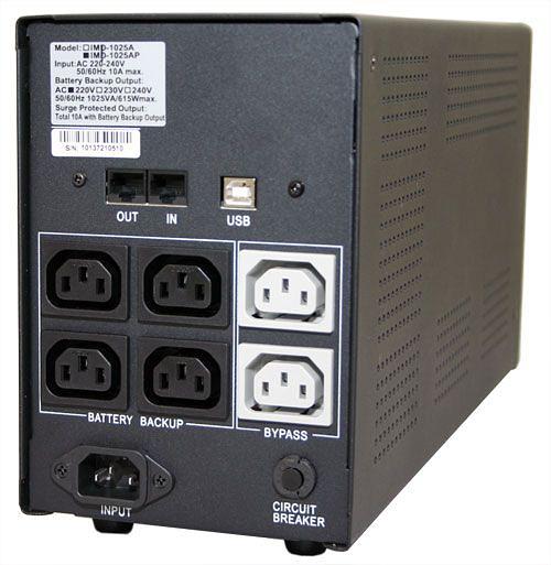 Источник бесперебойного питания (3 кабеля) Powercom Imperial IMP-1500AP фото 3