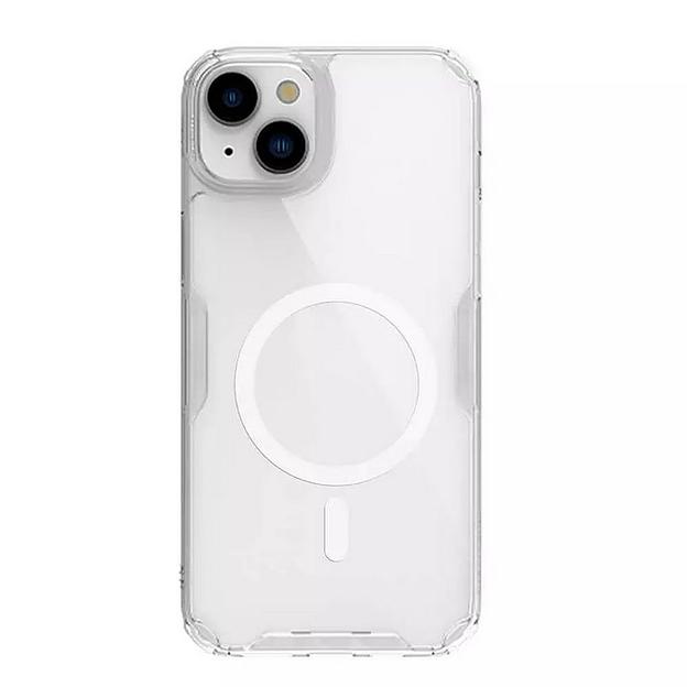 Чехол Nature TPU Pro Magnetic Case, White, (AP IP15 Plus) фото 1