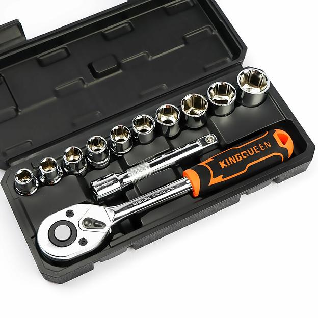 Набор инструментов KINGQUEEN 12 Предметов (1/2) WIB-2001 фото 4