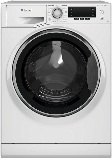 Стиральная машина Hotpoint NSD 6239 S VE RU класс: A загр.фронтальная макс.:6кг белый инвертер фото 1