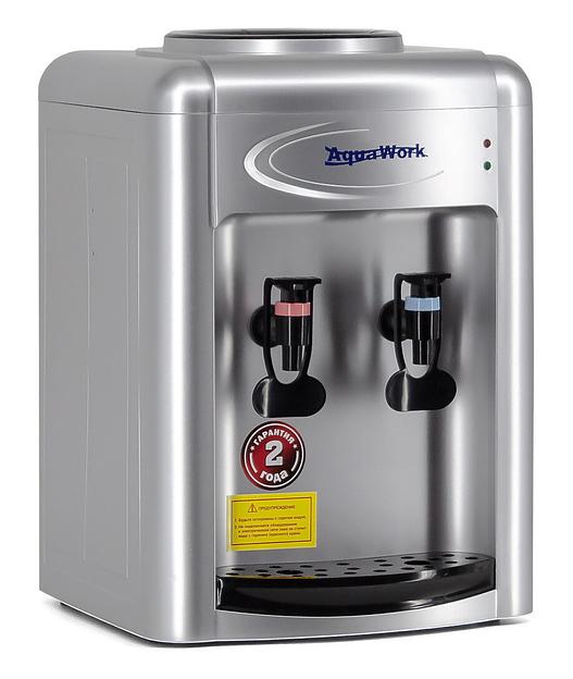 Кулер Aqua Work 0.7-TDR настольный электронный серебристый фото 3